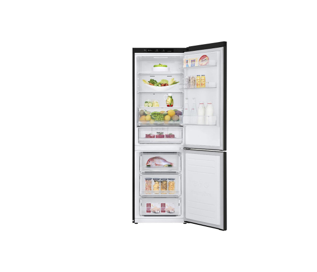 LG GBB61BLJZN NoFrost Czarna - 1379418 - zdjęcie 2